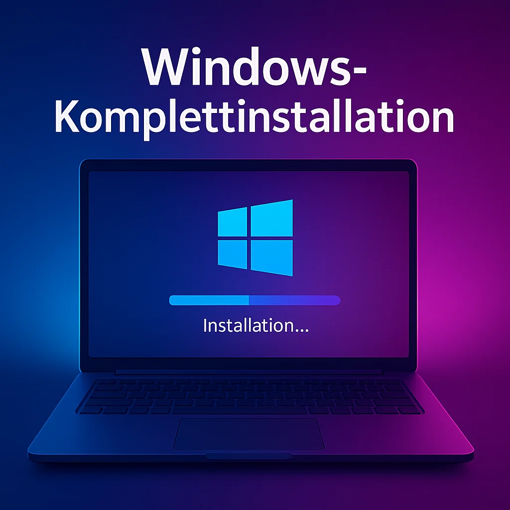 Windows Neuinstallation Service Hamburg - Sauberes System